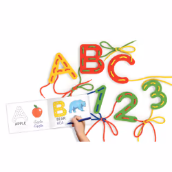 Quercetti Lacing ABC+123 - Vista aggiuntiva 5