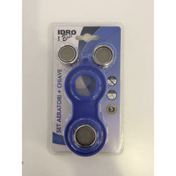 Idro-bric set tre aeratori con chiave b0102 m