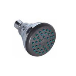IDRO-BRIC F0171 soffione per doccia Soffione doccia fisso Nero, Cromo