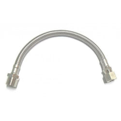 Idro Bric - Idro-bric flessibile in acciaio inox aisi 304 dn 10 3/8"maschio - 1/2 femmina h0226 d40