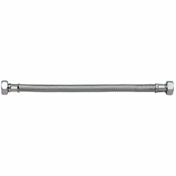 Flessibile Idro-Bric 3/8 pollici M x 3/8 pollici F da 40cm - H0226 E40 Flessibile in acciaio inox -Dimensioni attacchi: 3/8 M ...