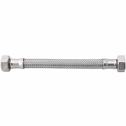 Flessibile: in acciaio inox AISI 304 DN 10 attacchi 1/2” Femmina - 1/2” Femmina Flessibile in acciaio inox AISI 304 DN 10 1/2 ...