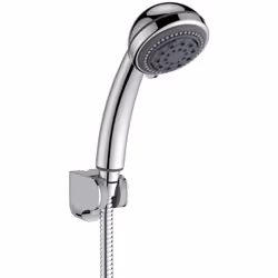 ABS cromato. 5 getti. Anticalcare. Attacco universale da 1/2”.