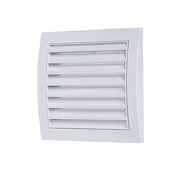 Griglia di aerazione quadrata IDROBRIC in plastica, 150 x 150 mm, con viti di fissaggio, IDB SACASP000915 Griglia di aerazion ...