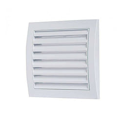 Idro Bric - Griglia di aerazione quadrata idrobric in plastica, 150 x 150 mm, con viti di fissaggio, idb sacasp000915