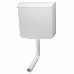 Cassetta scarico wc geberit ap110, 1 tasto, installazione a bassa posizione, in abs, kit installazione incluso, isolata contr ...