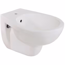 Bidet monoforo realizzato in ceramica. Il sanitario prevede l'installazione sospesa.Bidet monoforo realizzato in ceramica con ...