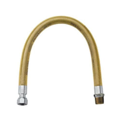 Idro Bric - Tubo flessibile idro-bric femmina-maschio 1/2 pollici da 2m giallo - sacgas0028mf