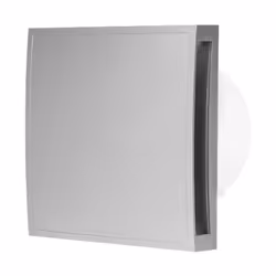 ASPIRATORE ELETT.ESTETICO CON TIMER 140X130 GRIGIO ¯100, 19W, 100 MC/H (VAL) Aspiratore elettrico estetico da 140x130, con fi ...