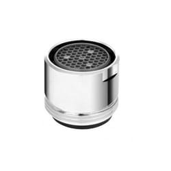 Rompigetto aeratore idrobric honeycomb per rubinetto o miscelatore, attacco m18x1 maschio, cromato, idb blirom0111cr
