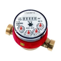 Idro Bric - Contatore per acqua calda 1/2'