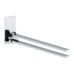 Idro Bric - Porta salviette serie flat a snodo - fissaggio ad incollo o con viti