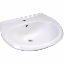 lavabo 60 cm Lavabo monoforo sospeso per il bagno, realizzato in ceramica con finitura bianca. Dal lato squisitamente tecnico ...
