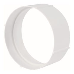 Idro Bric - Giunto circolare 100mm bianco per cappe