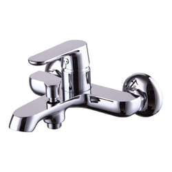 Miscelatore vasca serie ginevra, finitura cromata