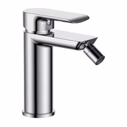 Rubinetto serie Psiche monocomando bidet, finitura cromata con leva in metallo e cartuccia a dischi ceramici D 25 mm Miscelat ...