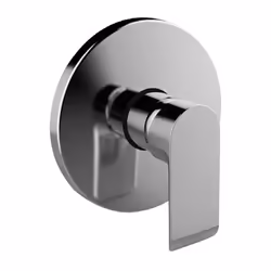 Miscelatore serie Psiche monocomando incasso doccia, finitura cromata con leva in metallo e cartuccia a dischi ceramici D 35 ...