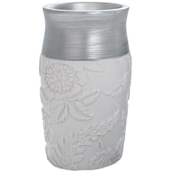 Idro Bric - damasco bicchiere bianco/argento