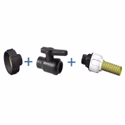 Set di collegamento a contenitori IBC con guarnizione in epdm Set di collegamento a contenitori IBC con guarnizione in epdm. ...