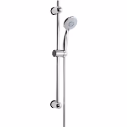 Saliscendi con piedini regolabili per modificare l'altezza. Comprensivo di doccino a tre getti. Saliscendi MALI elegante e fu ...