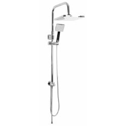Idro Bric - Colonna doccia serie oasi design quadro e risparmio acqua integrato