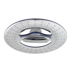 Idro Bric - Soffione serie niagara cromato, a 2 getti