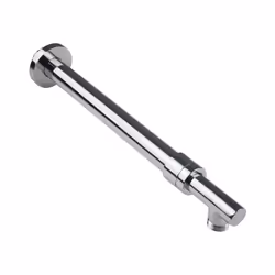 Braccio doccia con lunghezza estensibile da 35 a 50 cm dotato di attacco universale da 1/2”. L’articolo con installazione a p ...