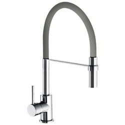 Miscelatore lavello serie winter a bocca alta, grigio