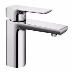 Miscelatore serie Hope monocomando lavabo, finitura cromata con leva in metallo e cartuccia a dischi ceramici D 35 mm Miscela ...