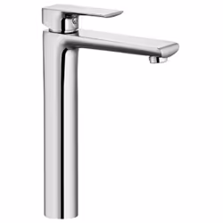 Rubinetto serie Hope monocomando lavabo alto, finitura cromata, con leva in metallo e cartuccia a dischi ceramici D 35 mm Mis ...