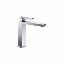Miscelatore serie Zoe monocomando lavabo alto, finitura cromata con leva in metallo e cartuccia a dischi ceramici D 25 mm Mis ...