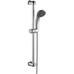 Idro Bric - Set saliscendi cromato anticalcare con doccino a 1 getto - serie naxos
