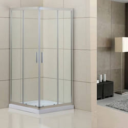 Idro Bric - Box doccia ad incastro serie Bergamo 90 x 70 cm cristallo 6 mm