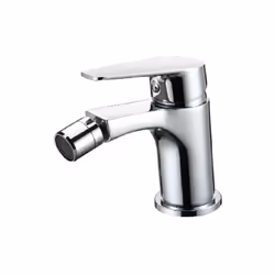 Rubinetto per bidet con finitura cromata dotato di leva in metallo e cartuccia a dischi ceramici con diametro da 35 mm. Il mi ...
