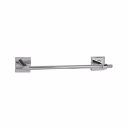 Porta salviette realizzato in zama e alluminio con una lunghezza 45 cm. La finitura è cromatura lucida mentre il fissaggio a  ...