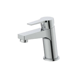 Idro Bric - Rubinetto lavabo cromato con leva in metallo - Serie Hellis