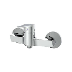 Idro Bric - Miscelatore esterno doccia cromato con leva in metallo - Serie Hellis