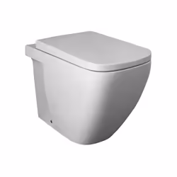 Vaso wc realizzato in ceramica con installazione a filo muro. Lo scarico può essere sia a pavimento o a parete. Il sedile va  ...