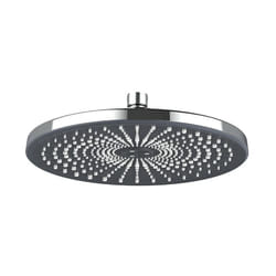 Idro Bric - Soffione nero e cromato 1 funzione - Serie Vortex