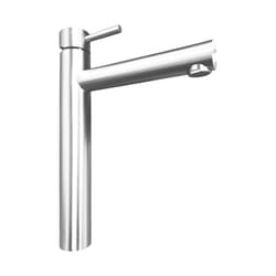 Idro Bric - Miscelatore lavabo alto in acciaio spazzolato - Serie Antea