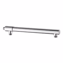 Braccio doccia lungo da 40 cm dotato di deviatore. L’articolo è realizzato in ottone con finitura cromata.Braccio doccia real ...