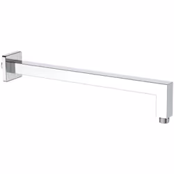Braccio doccia quadrato realizzato in acciaio inox lungo 40 cm. L’articolo è dotato di attacco universale da 1/2”.Braccio doc ...