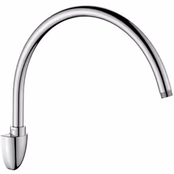 Braccio doccia tondo orientabile 35 cm in ottone cromatoBraccio doccia tondo, orientabile con installazione a parete. Il brac ...