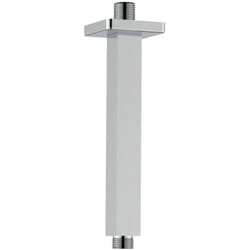 Braccio doccia a soffitto quadrato 20 cm
