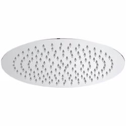 Soffione tondo in acciaio SS304 cromato con superficie lucida a specchioSoffione tondo della serie Giglio. Il soffione è real ...