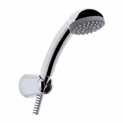 Duplex: - Finitura: cromato - 1 funzione - Diametro: 6,8 cm - Attacco universale da 1-2 - Anticalcare Duplex, ABS cromato, 1 ...