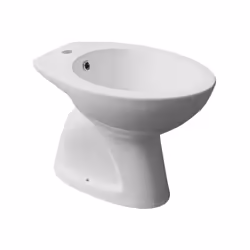 Il bidet Serie Volga in ceramica bianca combina stile e praticità. Con un’altezza di 40 cm, una larghezza di 36 cm e una prof ...