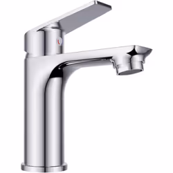 Il miscelatore lavabo Serie Milton in ottone cromato è la scelta ideale per bagni moderni. Con un'altezza di 14,2 cm e una ca ...