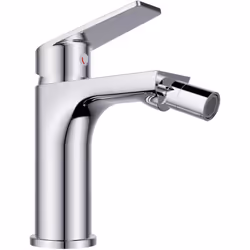 Il miscelatore bidet Serie Milton in ottone cromato è progettato per bagni moderni, con un'altezza di 16,2 cm e una cartuccia ...