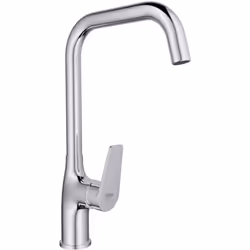 Con un'altezza di 35,8 cm, il miscelatore lavello Serie Milton in ottone cromato unisce praticità e design moderno. La cartuc ...